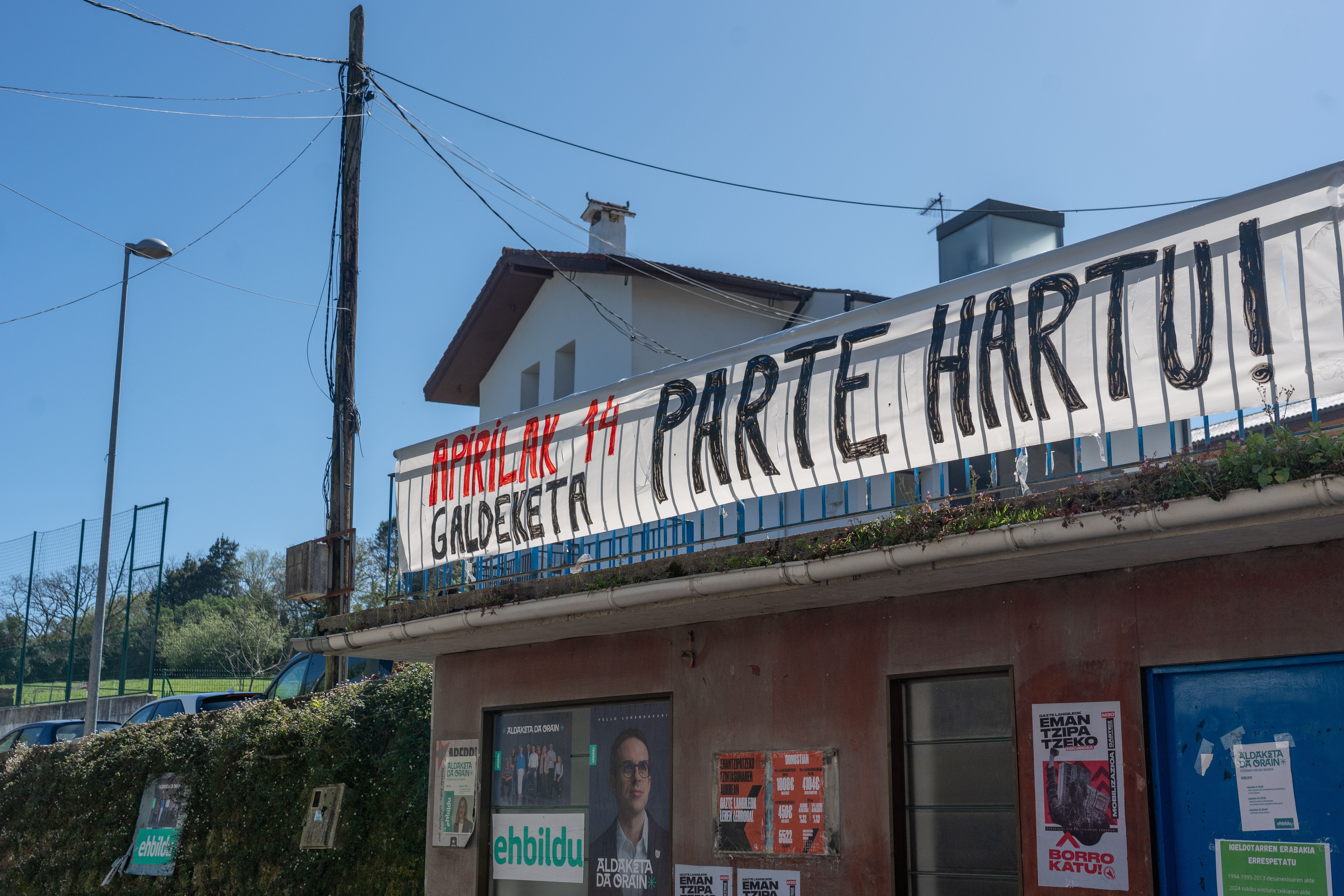 Galdeketan parte hartzera dei egin du Herri Kontseiluak. ANDONI CANELLADA / FOKU