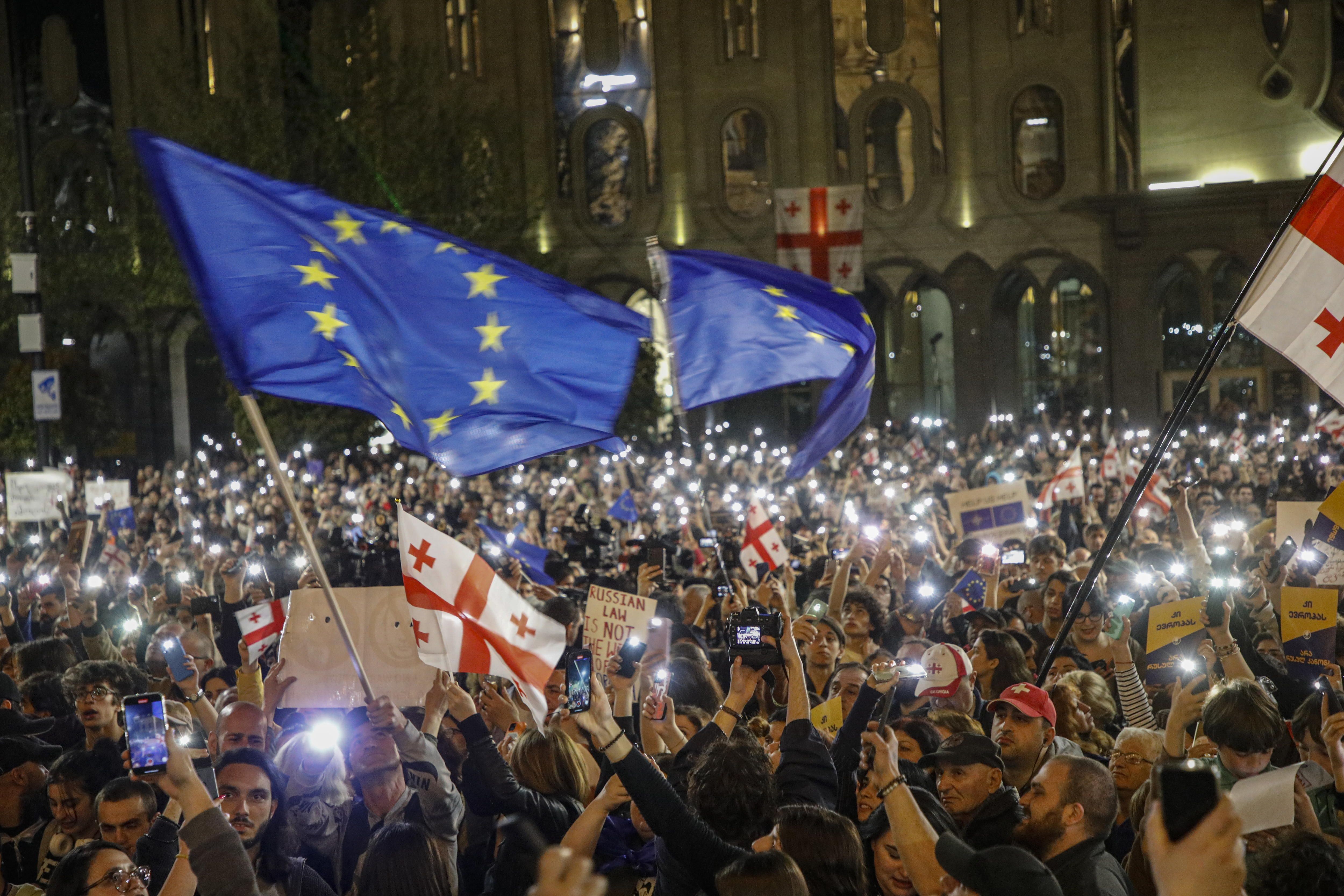 GEORGIA. PROTESTAK.