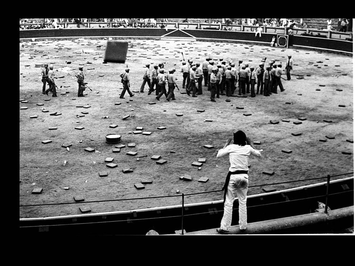 German Rodriguez, hil aurretik. Hil aurreko azken irudiak dira. 1978ko uztailaren 11ko Egin-ek kaleratu zituen lehen aldiz.  SERGE BAGGI.