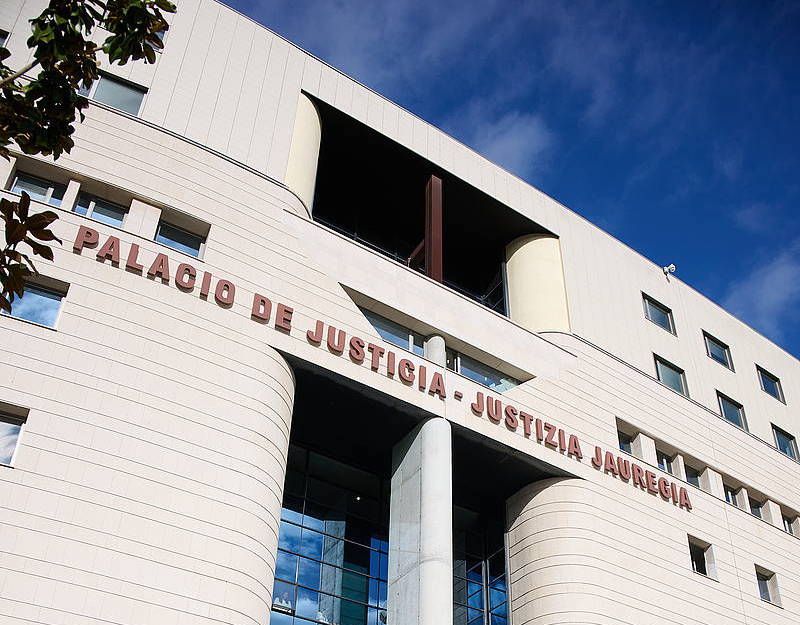 Nafarroako justizia jauregia, Iruñean. IÑAKI PORTO / EFE