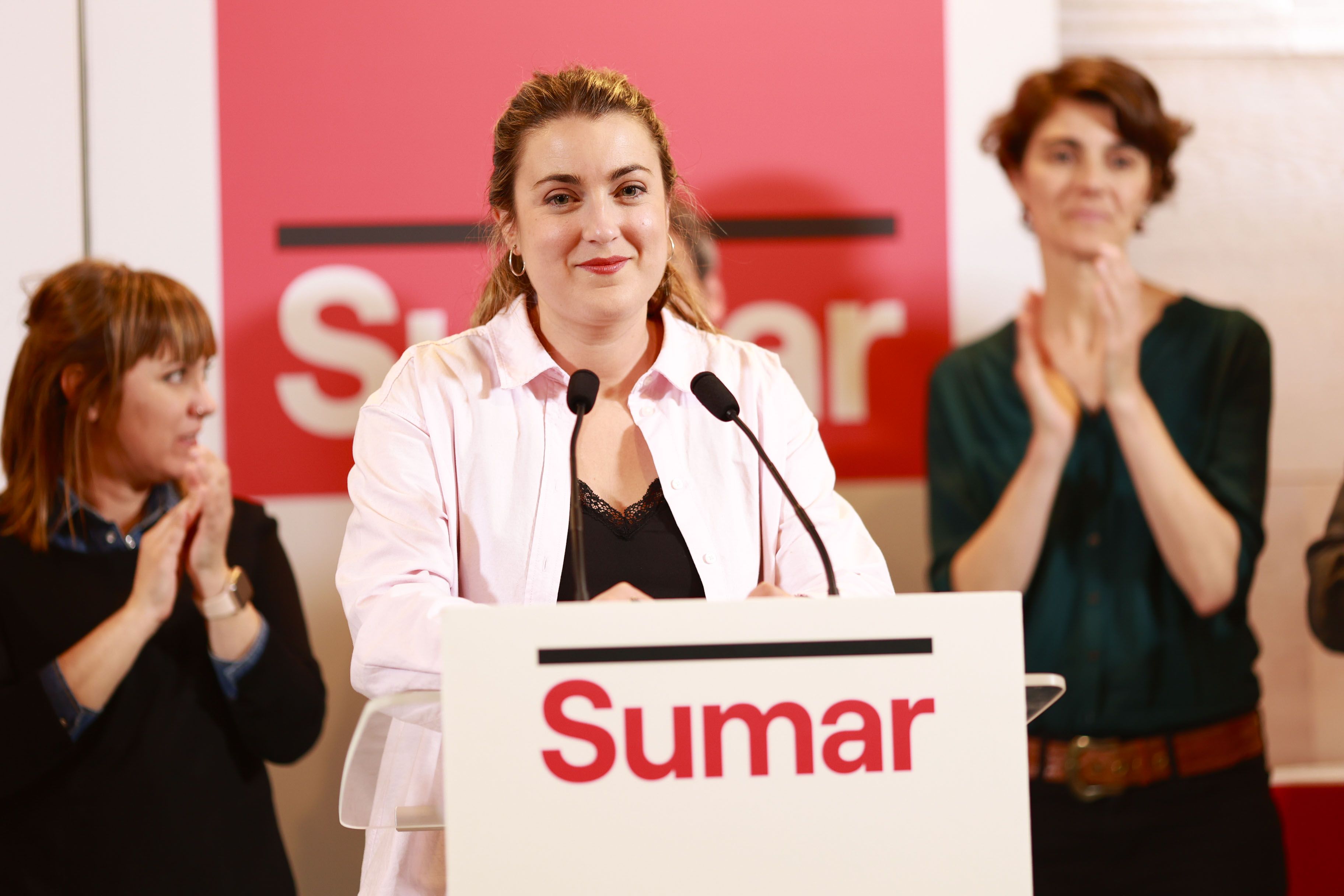 Alba Garcia Sumarreko ordezkaria. SUMAR / EFE