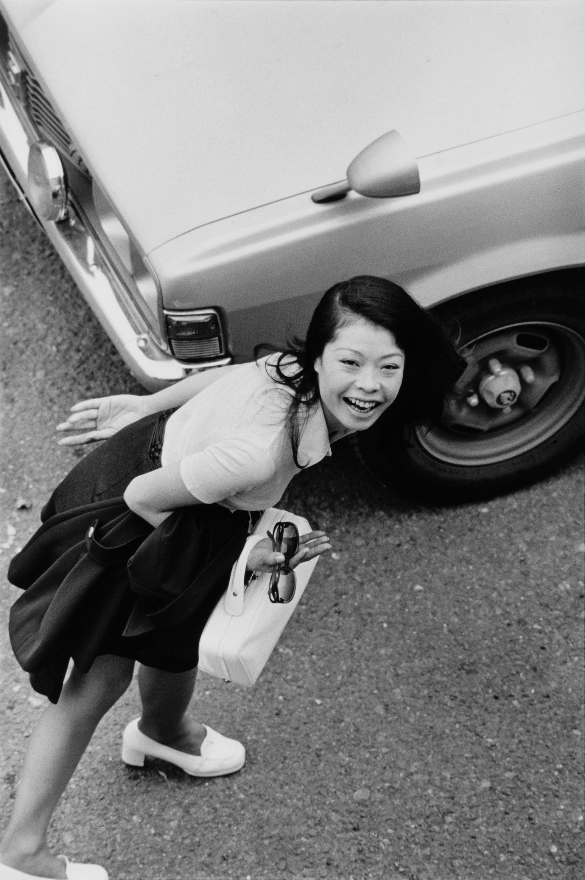 Masahisa Fukase argazkilariaren 'Yoko, From The Window' argazki serieko irudia, 1974.