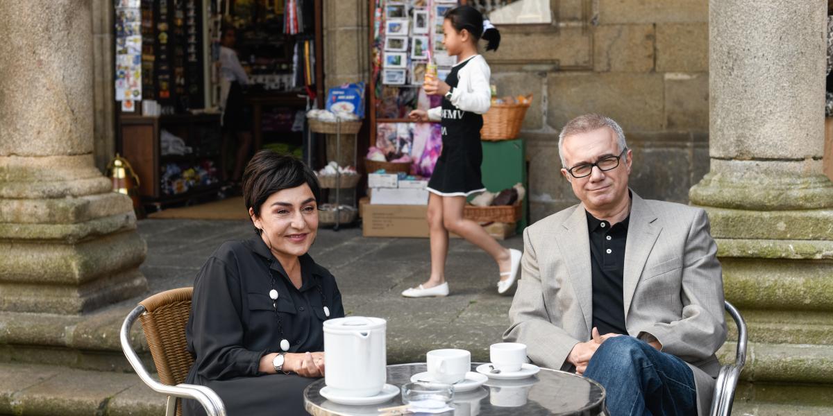 (ID_13817887) (/MANUEL FERNANDEZ-VALDE) EL CASO ASUNTA (L to R) Candela Peña as Rosario, Tristán Ulloa as Alfonso in episode 01 o...