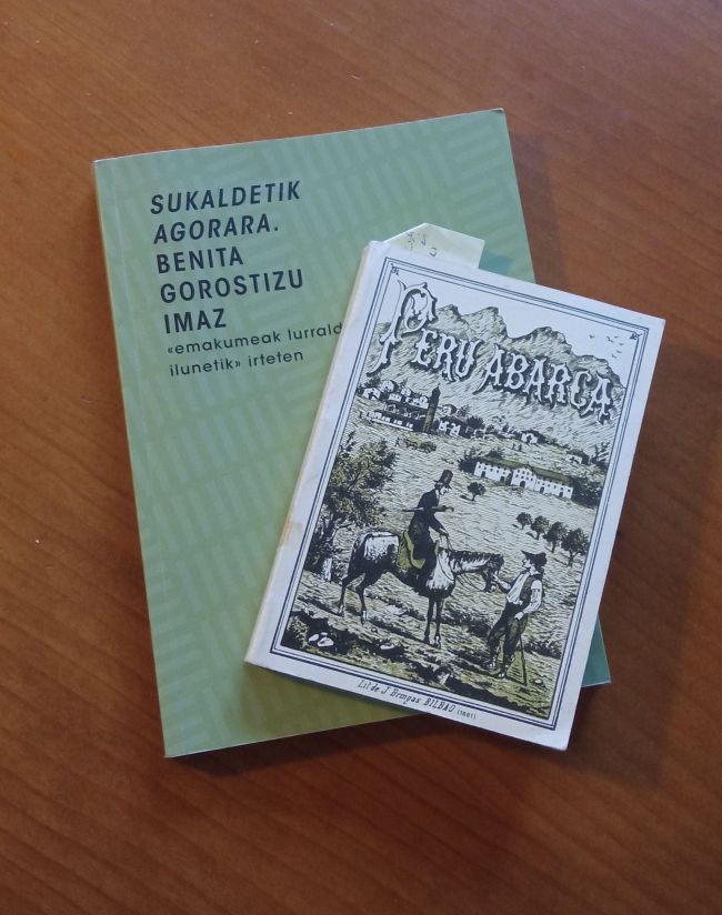Benita Gorostizuren eleberria eta 'Peru Abarka' euskarazko lehen nobela.