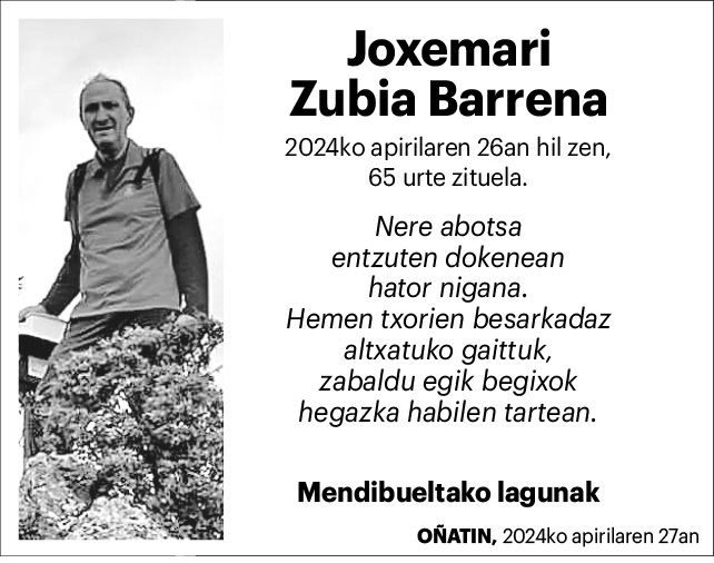 Joxemari Zubia Barrena 2x2