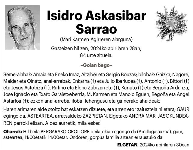 Isidro Askasibar 2x2