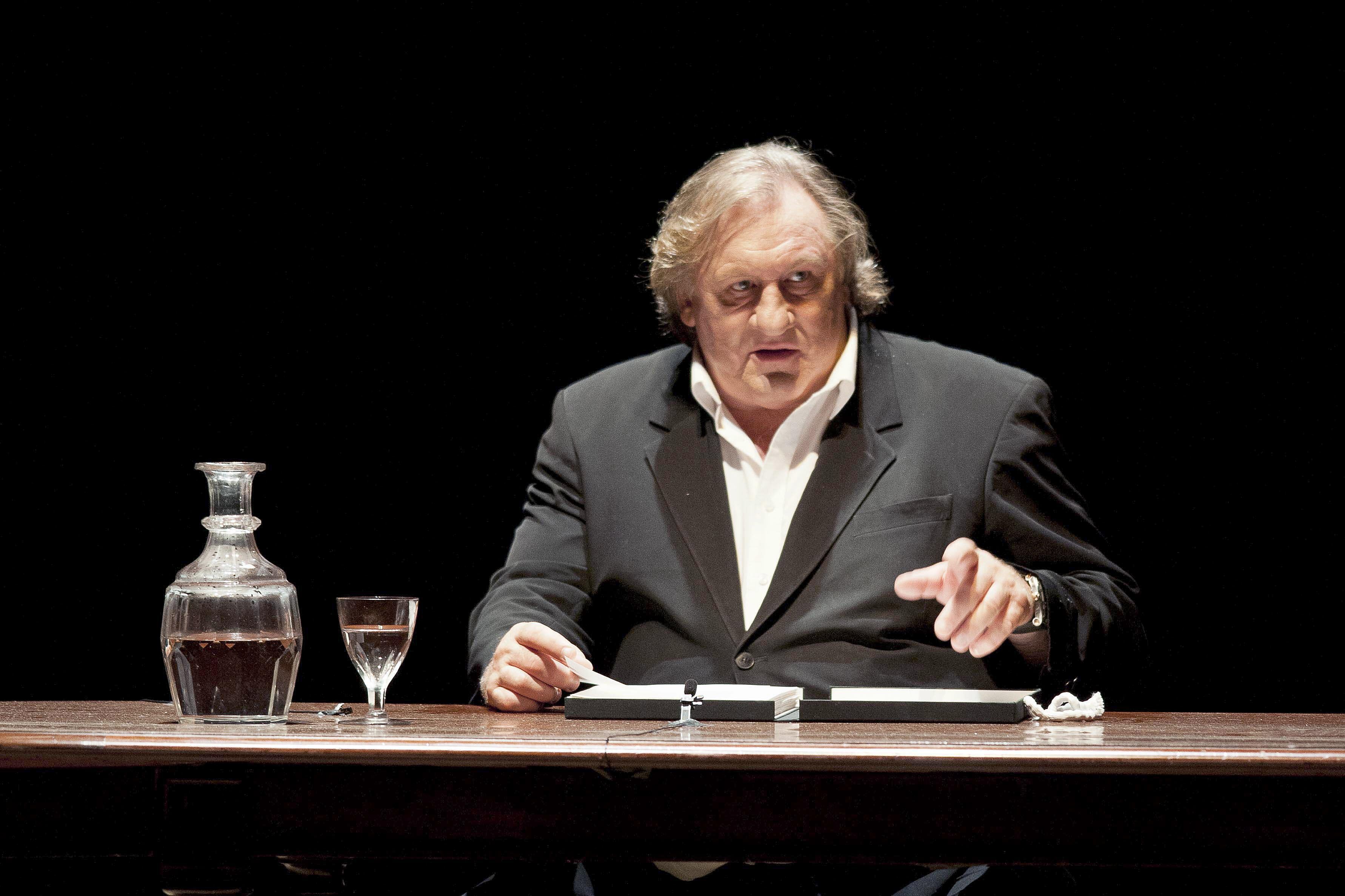 Gerard Depardieu aktorea, 2014ko irudi batean. Robin Townsend / EFE