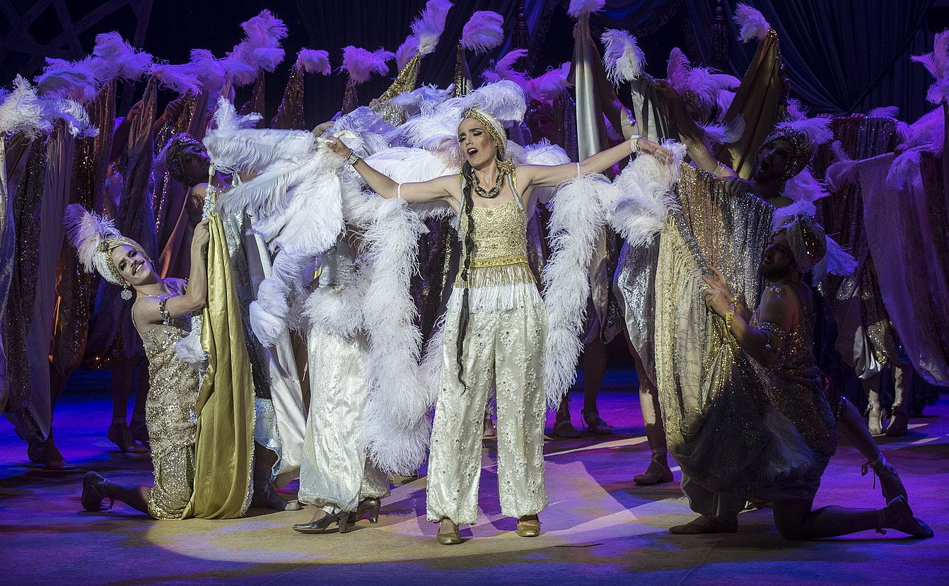 Donostiako Kursaaleko auditoriumean estreinatuko dute, bihar, Giochino Rossiniren Italiarra Aljerren opera. JON URBE / FOKU.