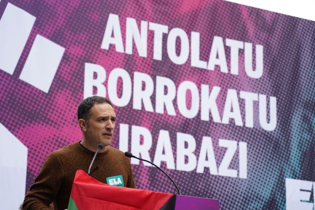 Mitxel Lakuntza ELAren idazkari nagusia