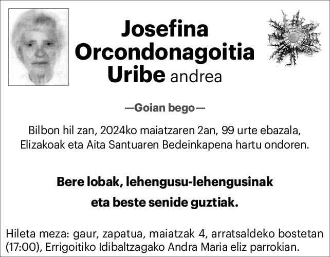 Josefina Orcondonagoitia 2x2