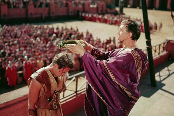 'Ben Hur' pelikulako fotograma bat. 1959koa da. BERRIA