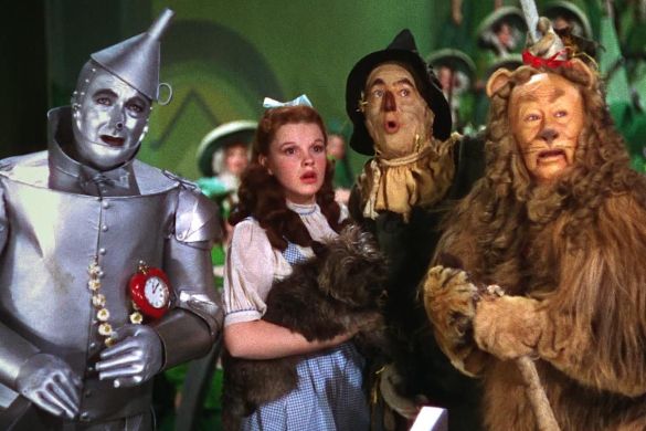'The Wizard of Oz' pelikularen fotograma bat. Metro Goldwyn Mayerren lehen musikal arrakastatsua izan zen 1939koa da. BERRIAtzi zuen