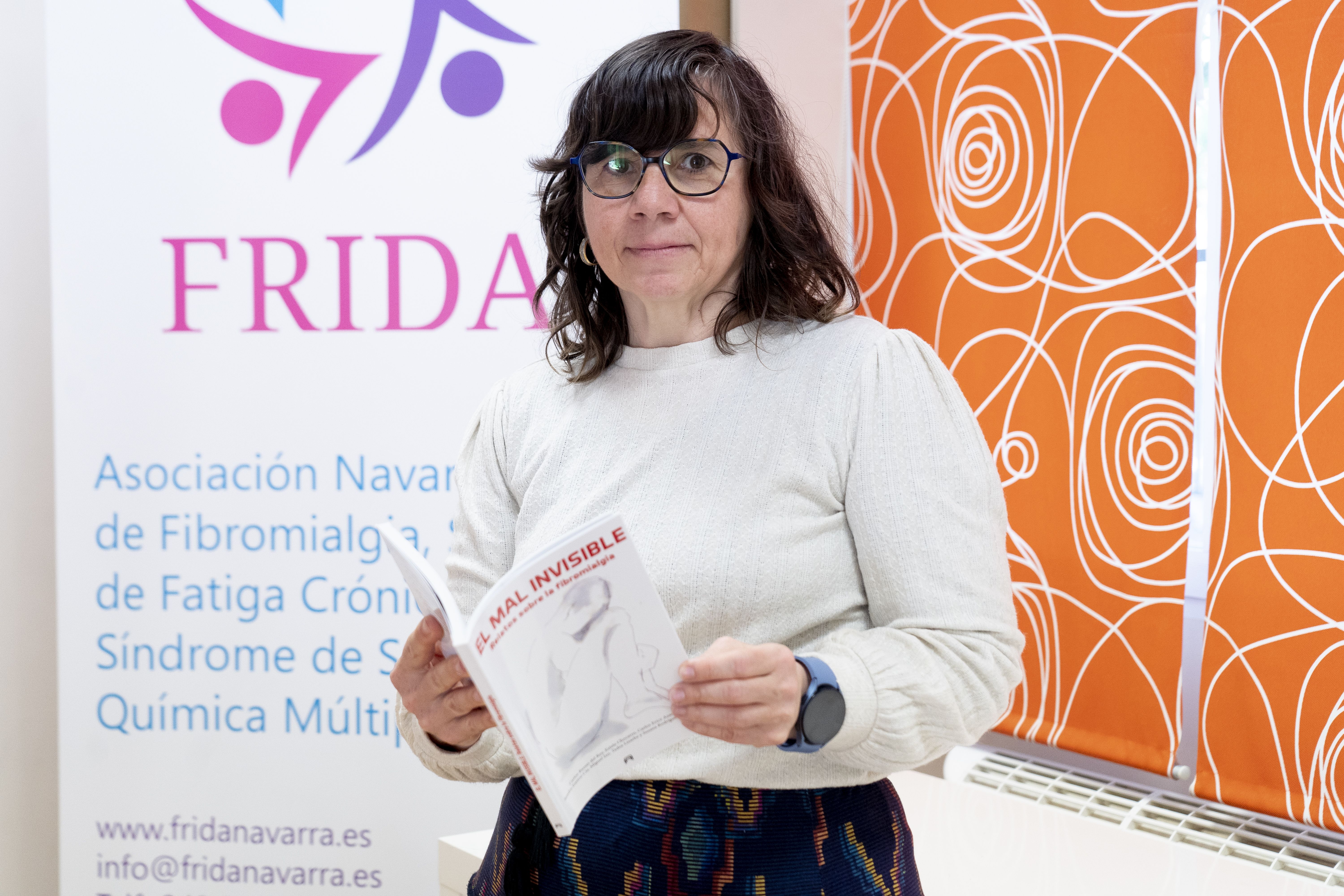  Frida elkarteko presidente Marian Asiain.