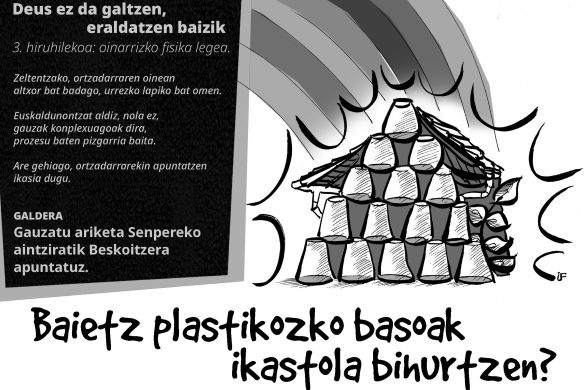 'Deus ez da galtzen, eraldatzen baizik'