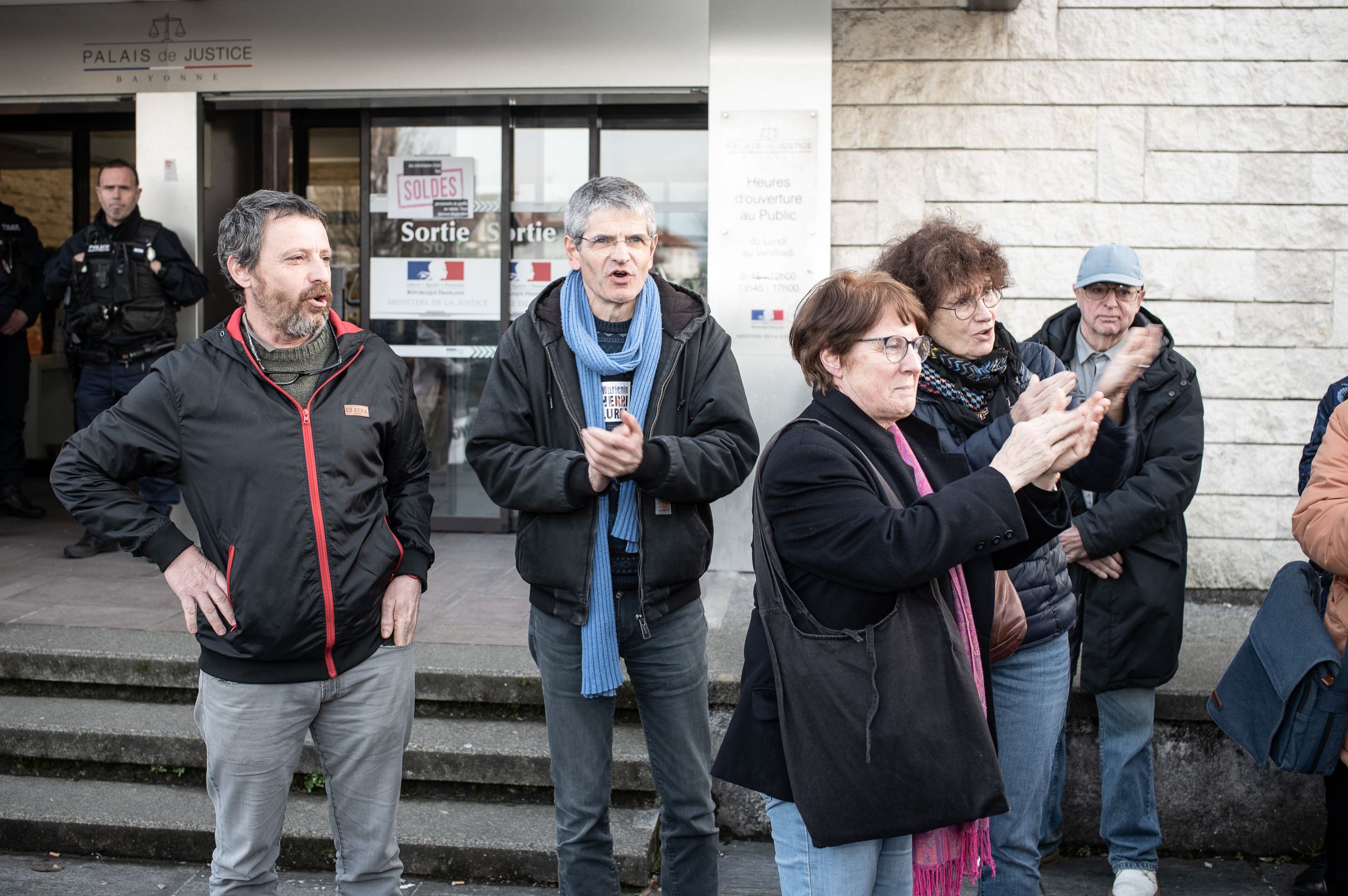 Filipe Lazkarai, Jakes Bortairu, Jeaninen Beirie Xenbero eta Dominika Dagerre Ostiako lau auzipetuak