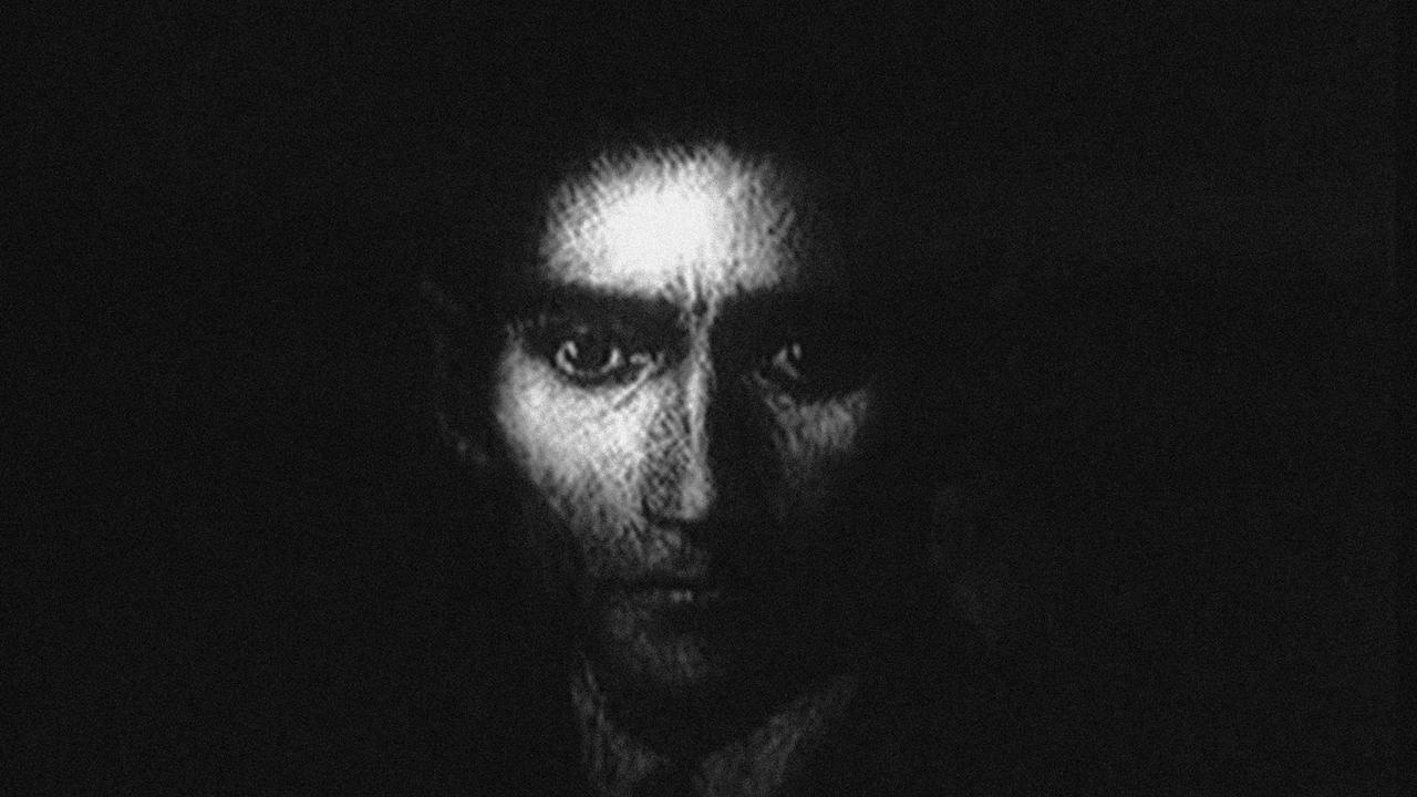 Idazlea irudikatzen duen marrazkia, Piotr Dumala zinemagilearen 'Franz Kafka' (1992) dokumental animatuko fotograma batean. 