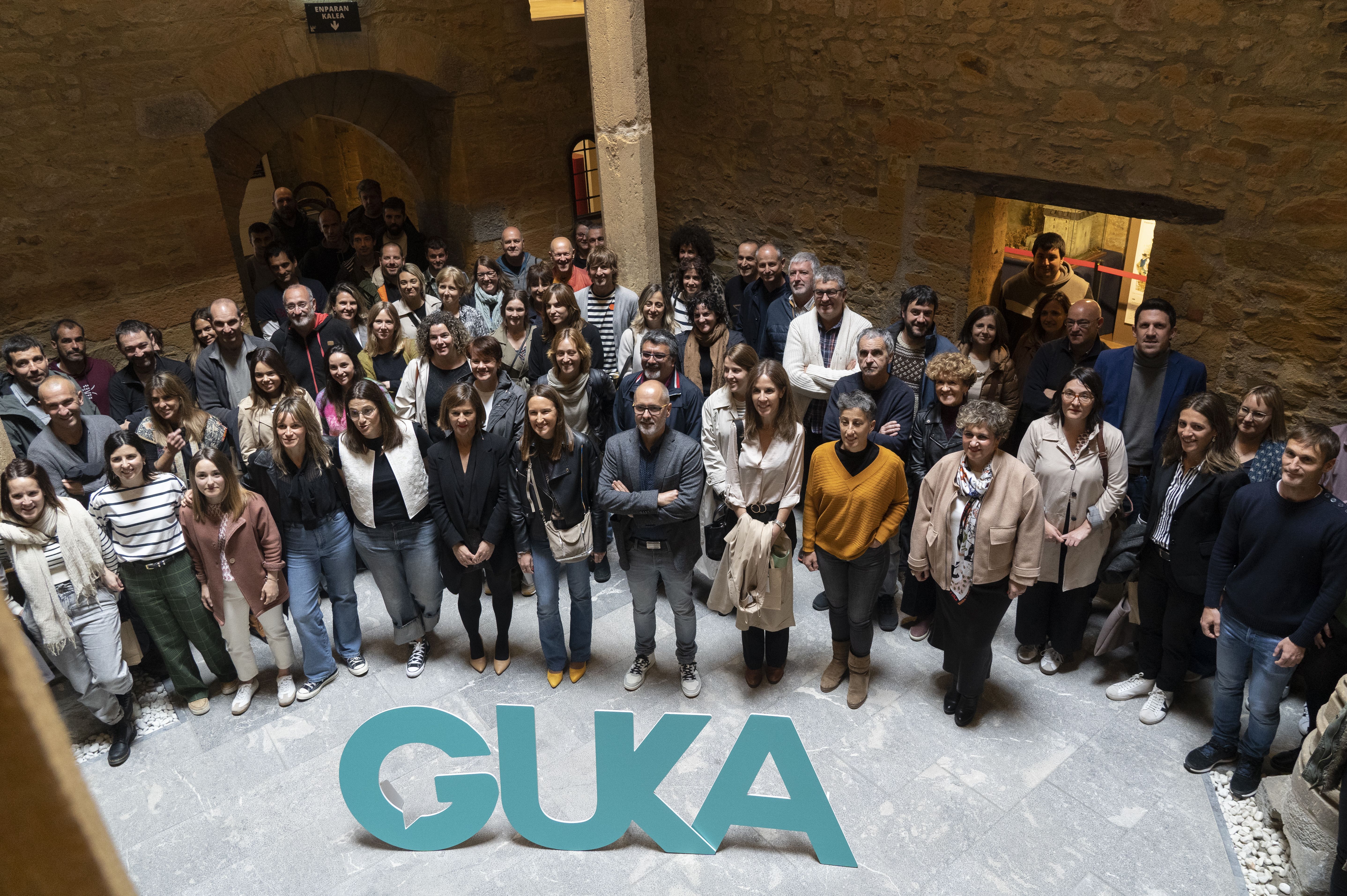'Guka' tokiko hedabidearen aurkezpena, Azpeitian. ENDIKA PORTILLO / FOKU