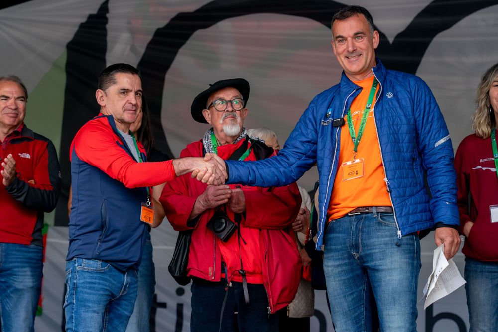 Euskal Herriko Mendi Federazioaren mendeurreneko ekitaldia Euskal Herriko Mendi Federazioaren mendeurreneko ekitaldia