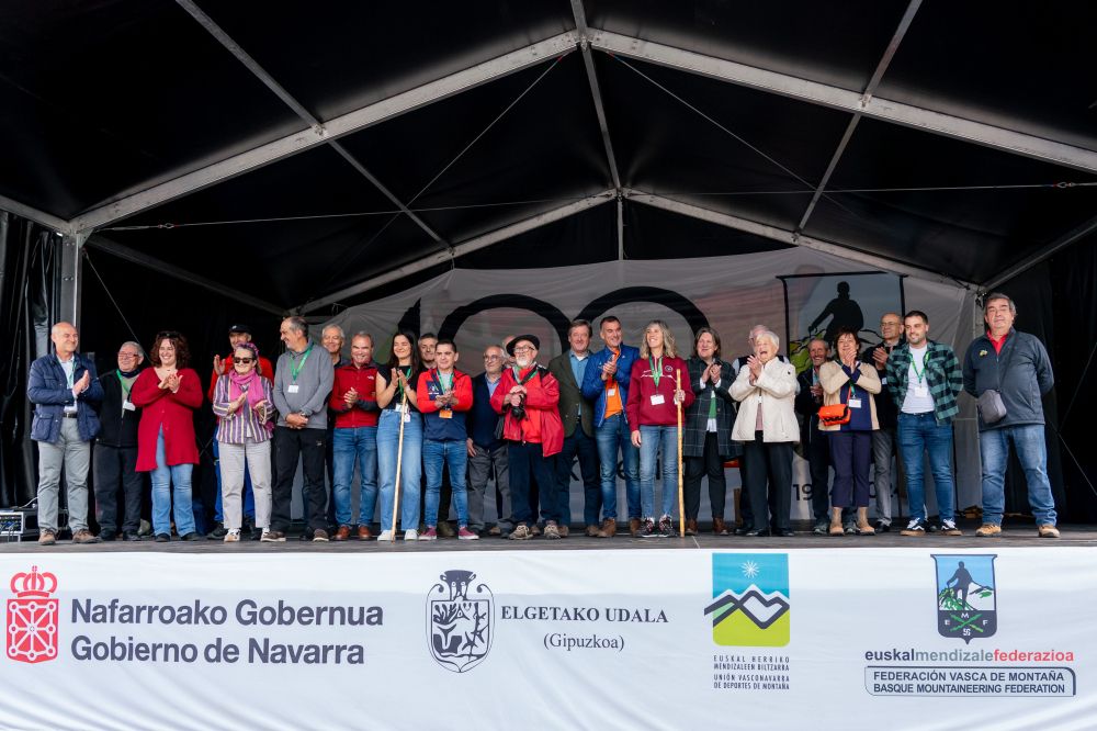 Euskal Herriko Mendi Federazioaren mendeurreneko ekitaldia Euskal Herriko Mendi Federazioaren mendeurreneko ekitaldia