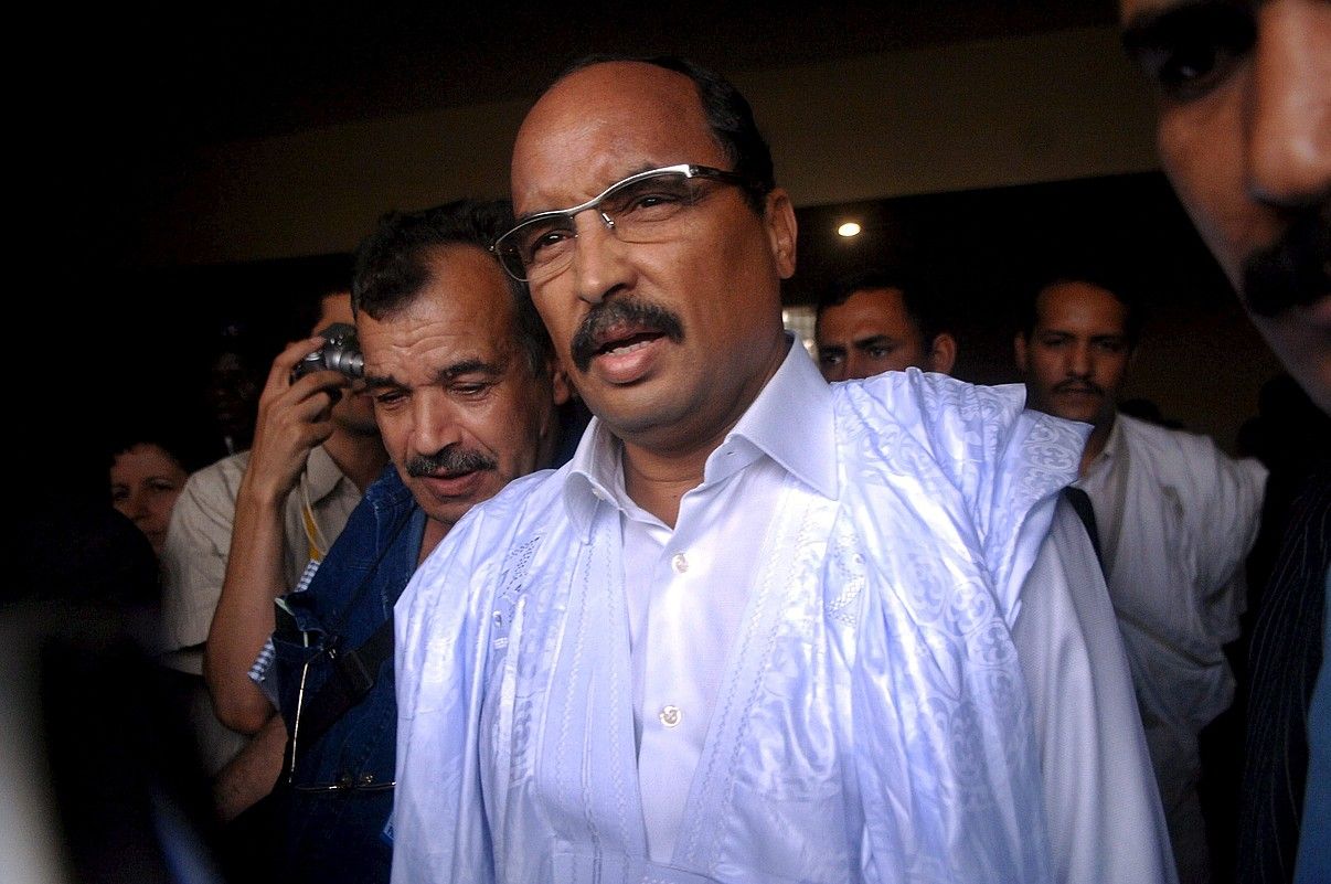 Mauritaniako presidentea kargua hartu berri, artxiboko irudi batean. STR / EFE.