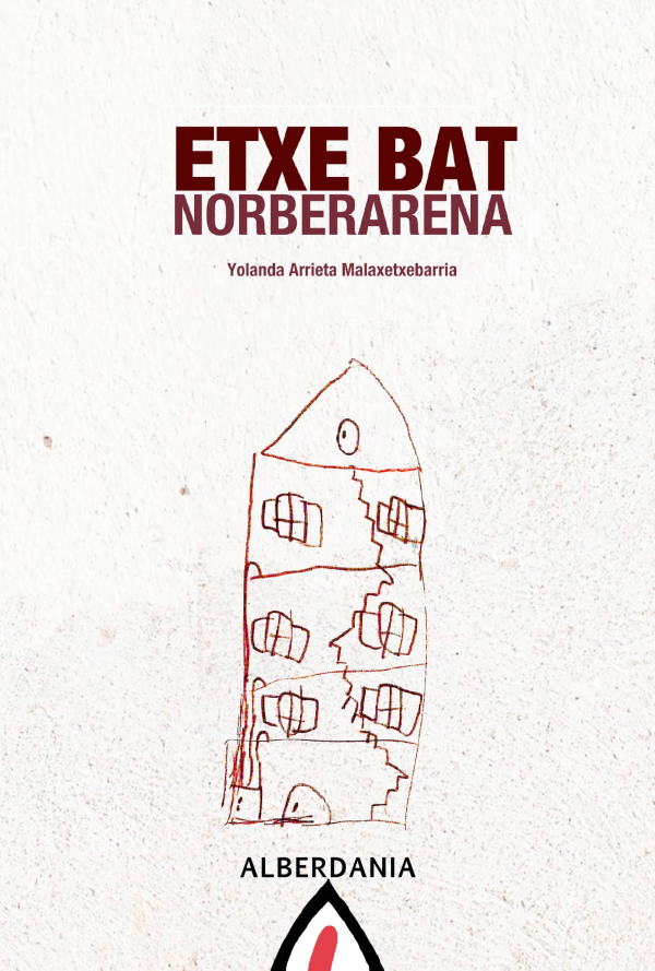 'Etxe bat norberarena' liburuaren azala.