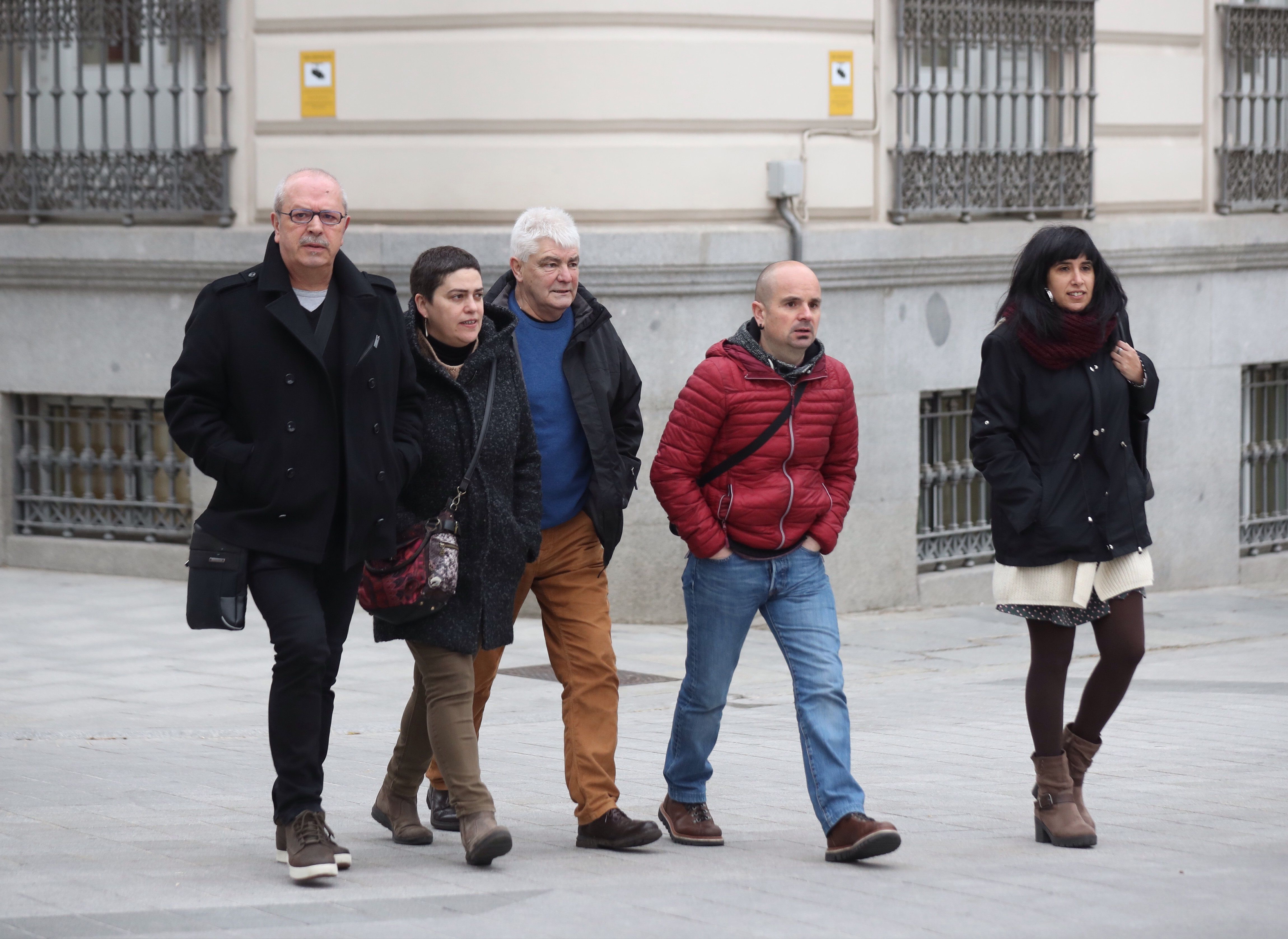 Auzipetuetako batzuk, artxiboko irudi batean. KIKO HUESCA / EFE