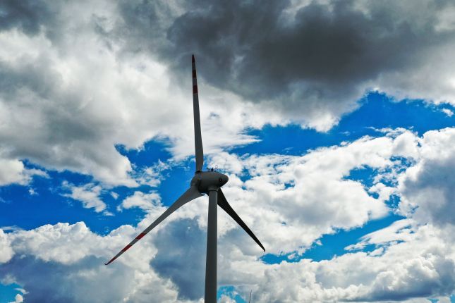 Haize errota bat, Polonian. GRZEGORZ MICHALOWSKI / EFE