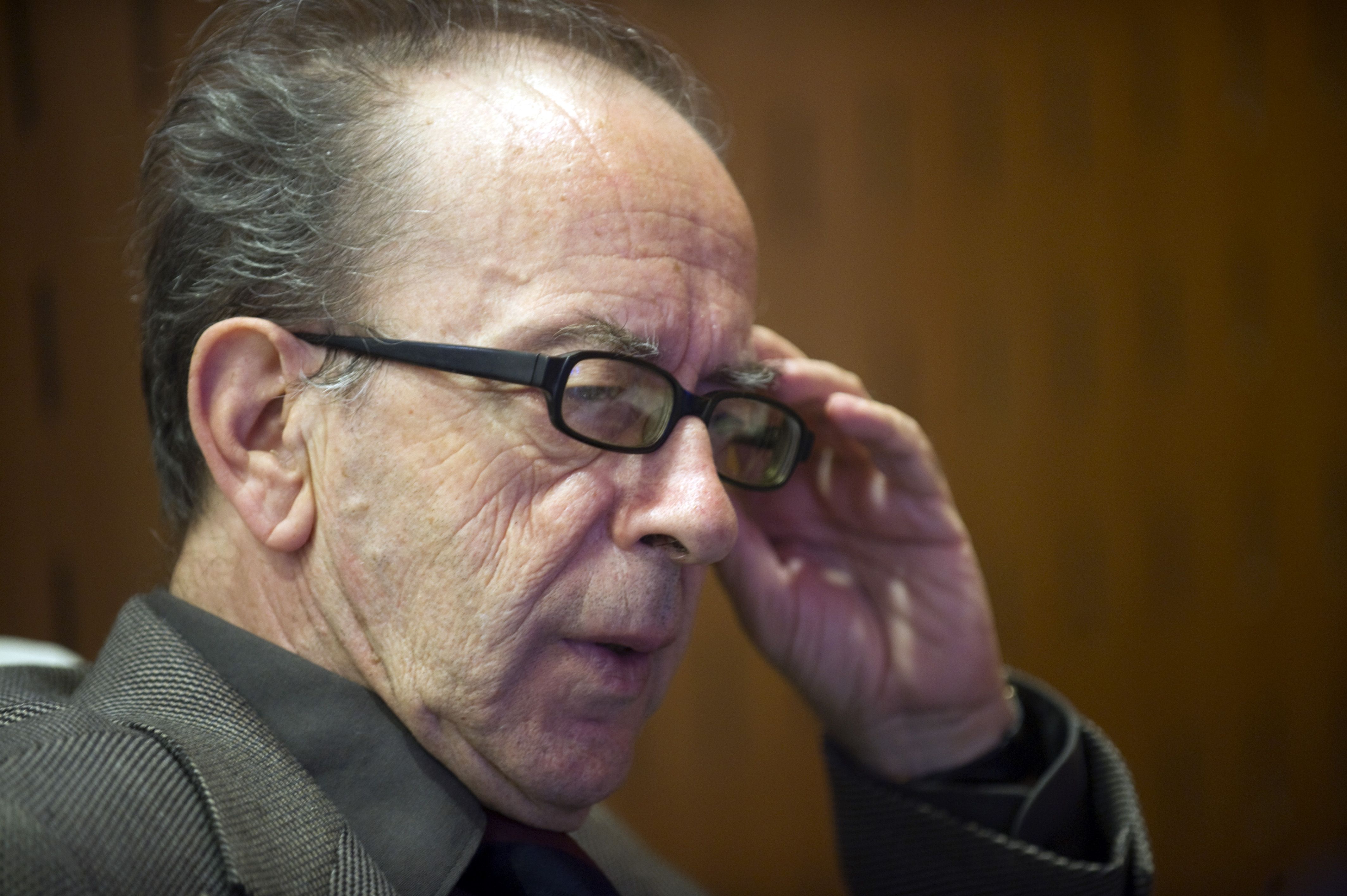 Ismail Kadare idazlea. MARISOL RAMIREZ / FOKU