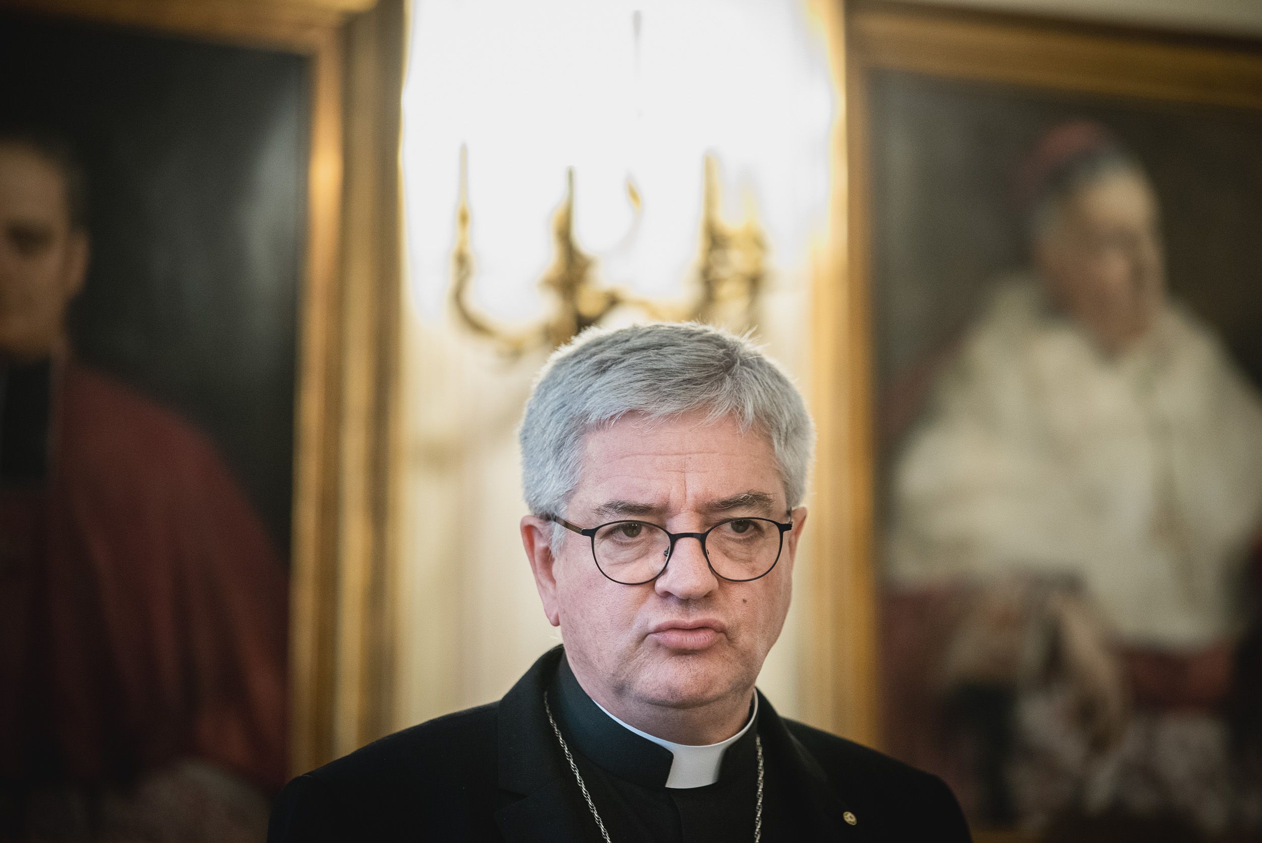 Marc Aillet Baionako apezpikua, 2021ean. GUILLAUME FAUVEAU