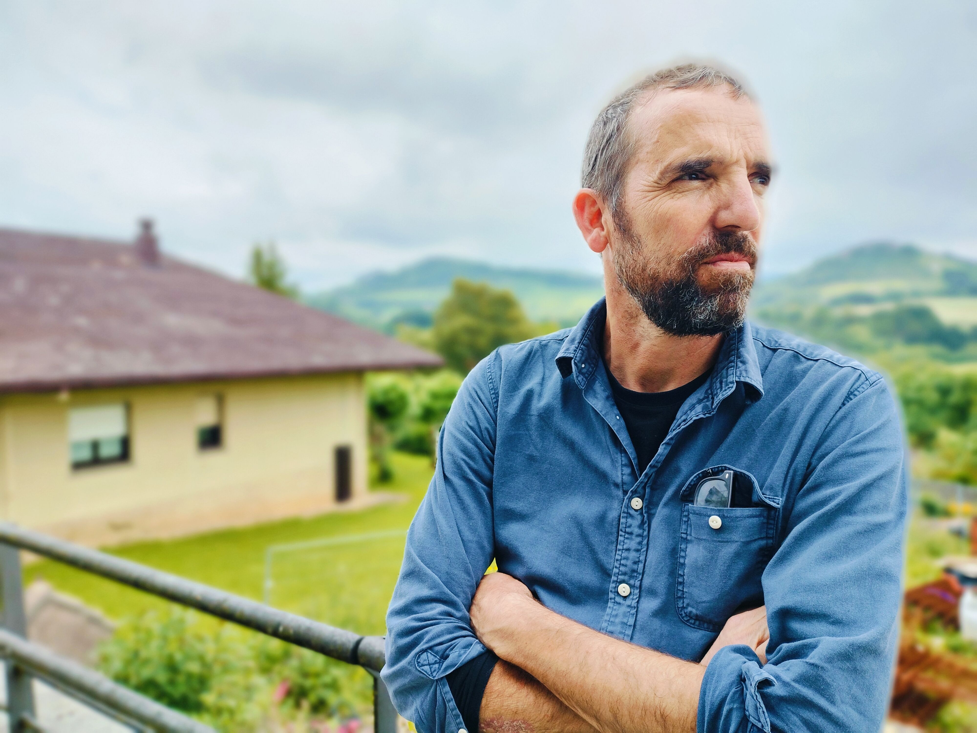 Unai Apaolaza, Ehun mugimenduko kidea. XABIER MARTIN