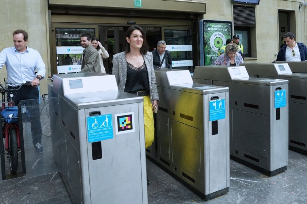 Oihane Agirregoitia gaur, Donostian. EAJ Oihane Agirregoitia gaur, Donostian. EAJ