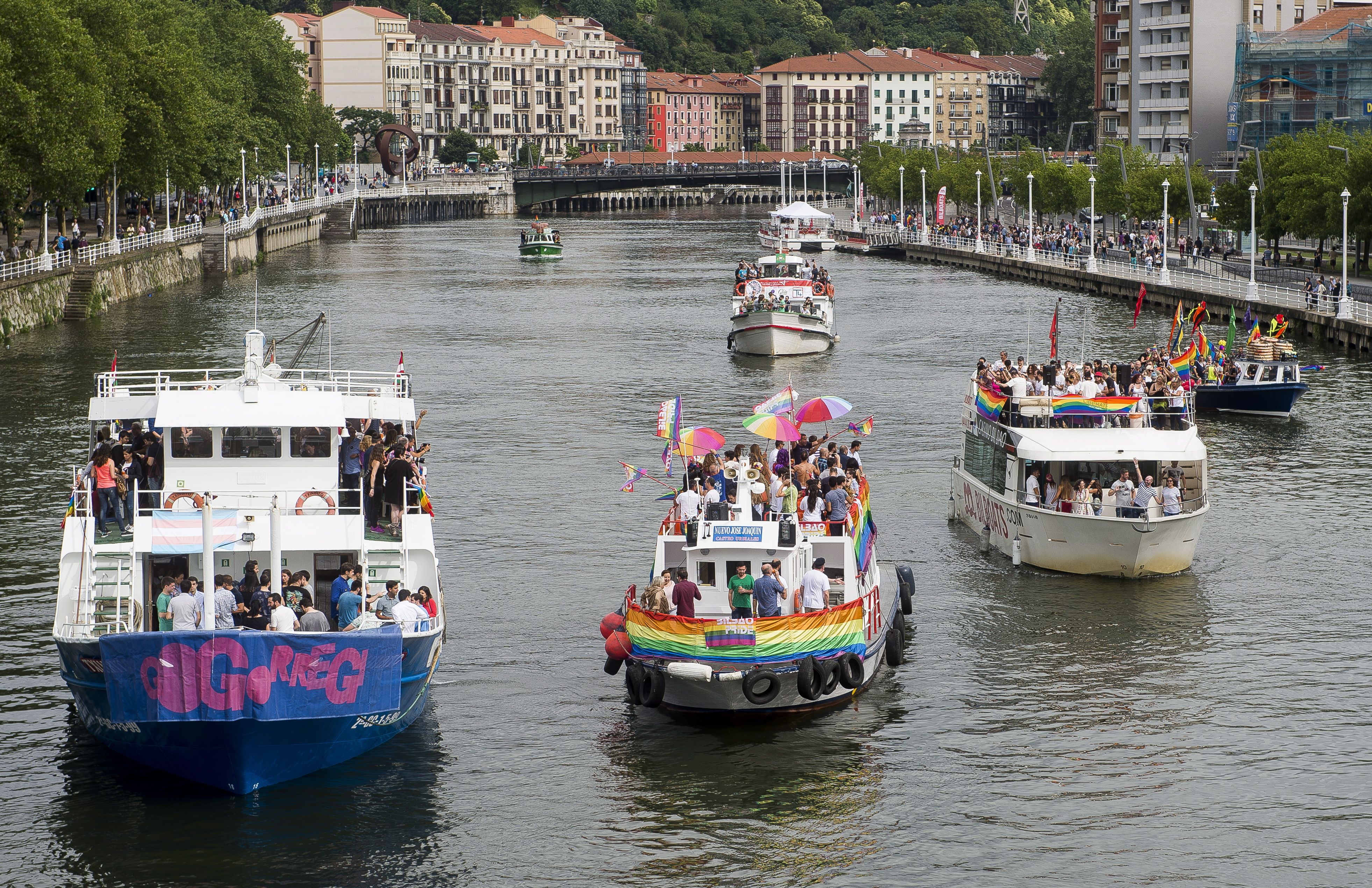 Bilbao Bizkaia Pride jaialdia, 2017an. LUIS JAUREGIALTZO / FOKU