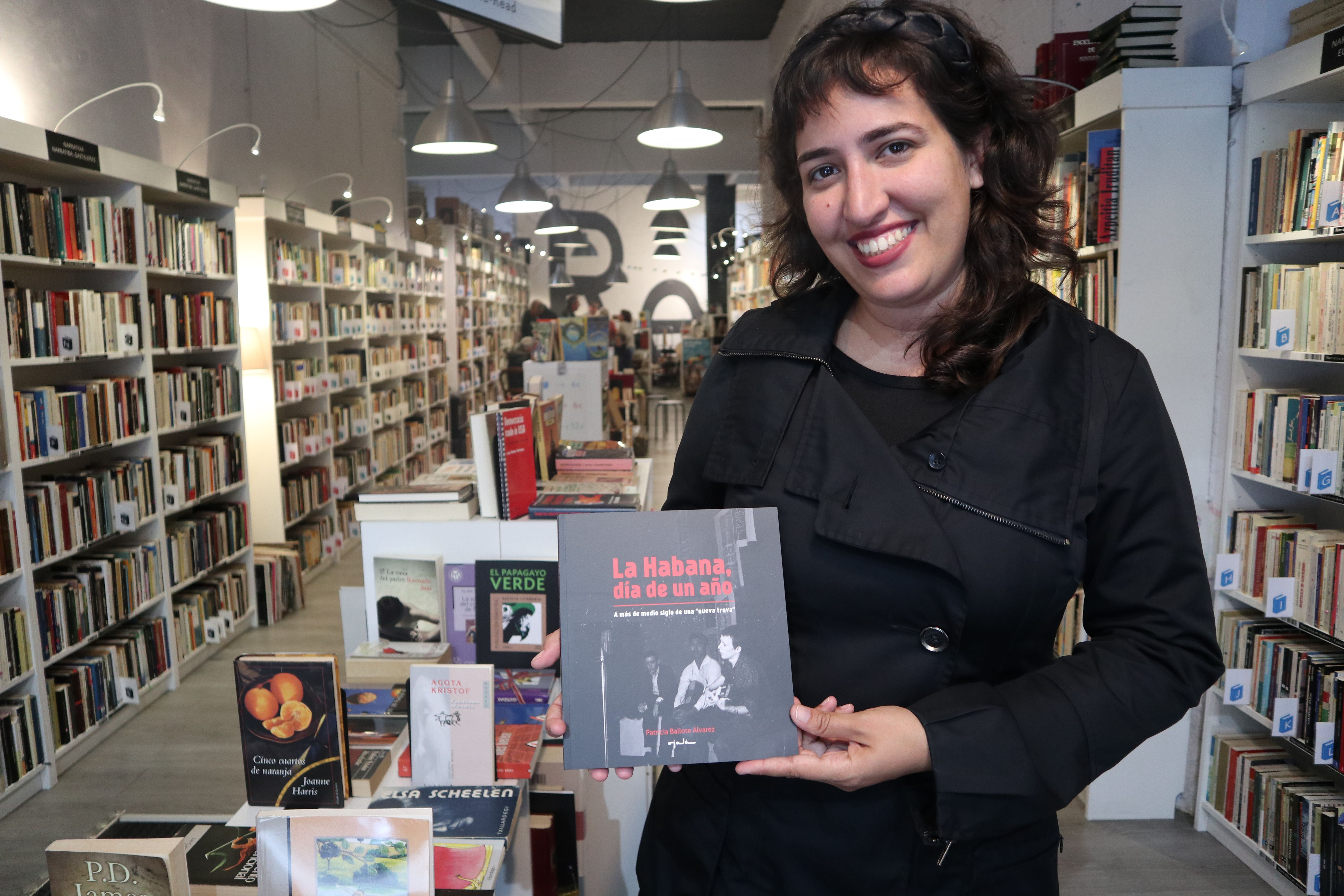 Patricia Ballote, Donostian eginiko aurkezpenean. MARKEL ONAINDIA