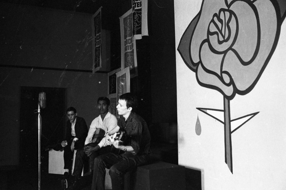 Silvio Rodriguez, Pablo Milanes eta Noel Nicola Silvio Rodriguez, Pablo Milanes eta Noel Nicola
