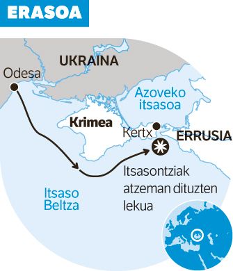 Ukrainak salbuespen egoera ezarri du Errusiaren balizko «eraso militarra» saihesteko.