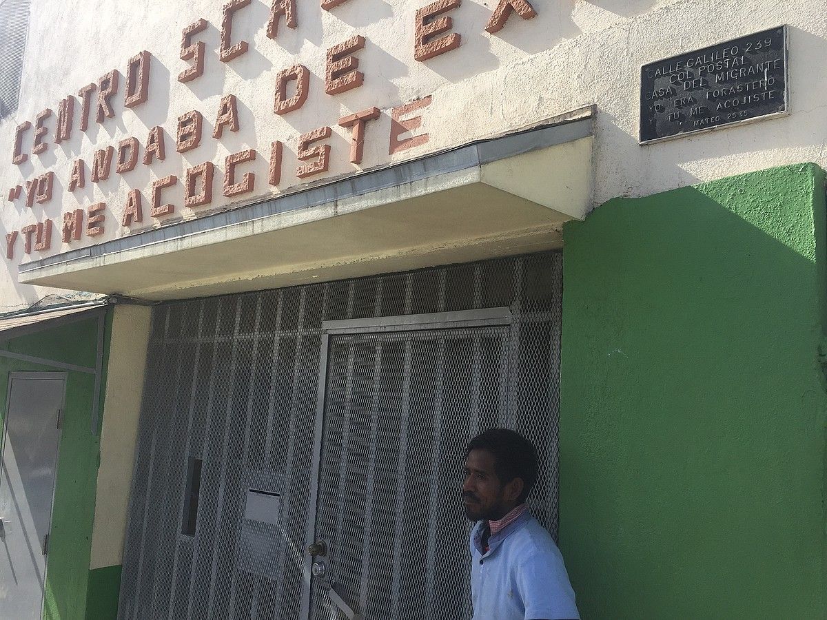 Tijuanako Migratzaileentzako Etxea. Duela 30 urte zabaldu zituen ateak, eta 120 plaza ditu. KRISTINA BERASAIN TRISTAN. Tijuanako Migratzaileentzako Etxea. Duela 30 urte zabaldu zituen ateak, eta 120 plaza ditu. KRISTINA BERASAIN TRISTAN.