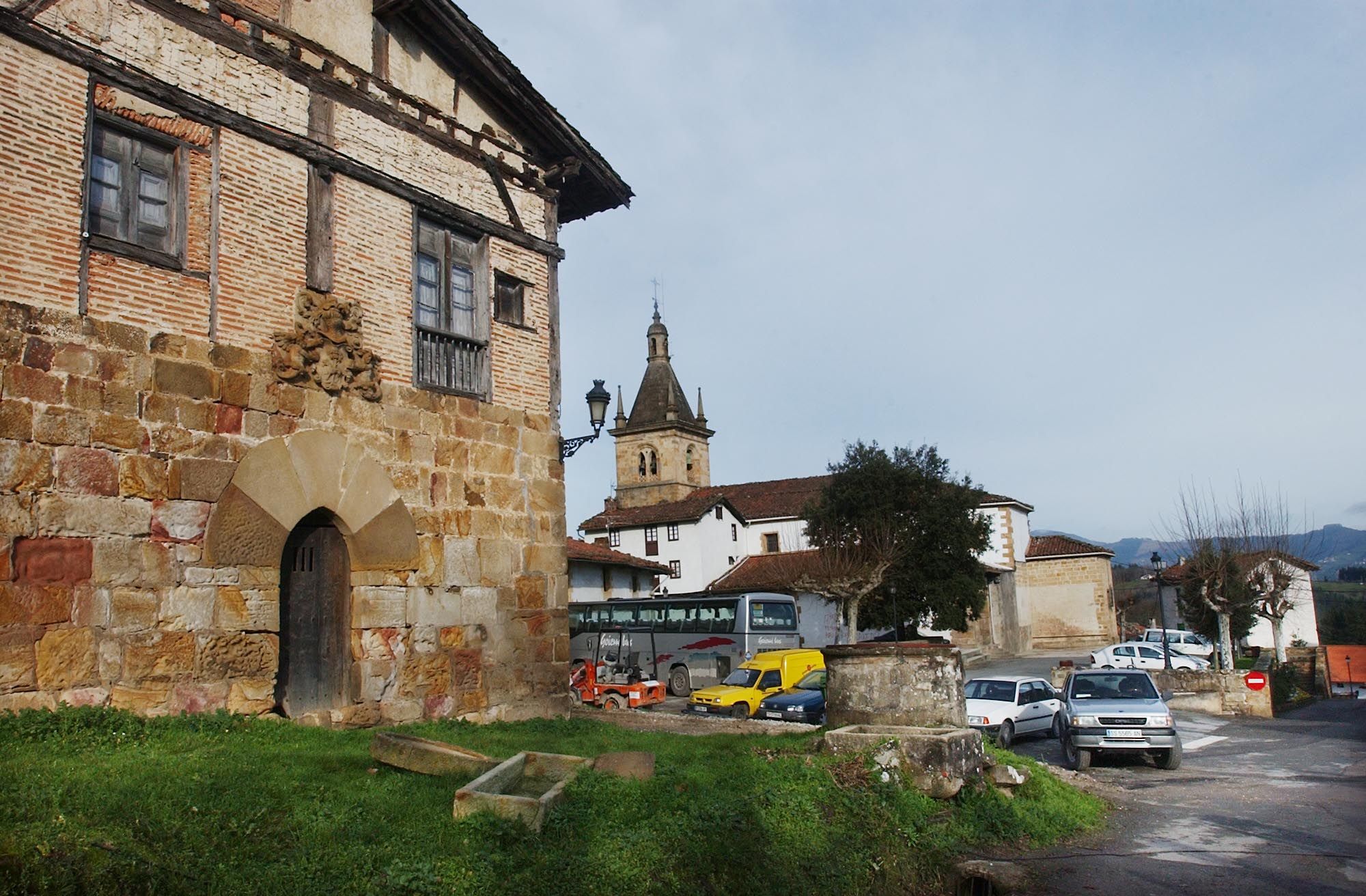 Zeraingo herrigunea, artxiboko irudi batean. JON URBE / FOKU