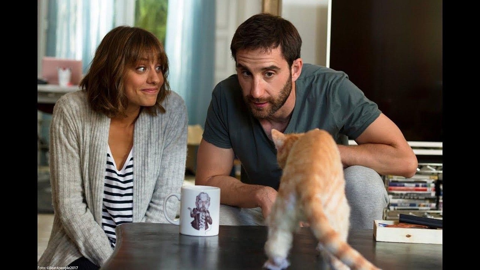 Michelle Jenner eta Dani Rovira, filmeko irudi batean. BERRIA. Michelle Jenner eta Dani Rovira, filmeko irudi batean. BERRIA.