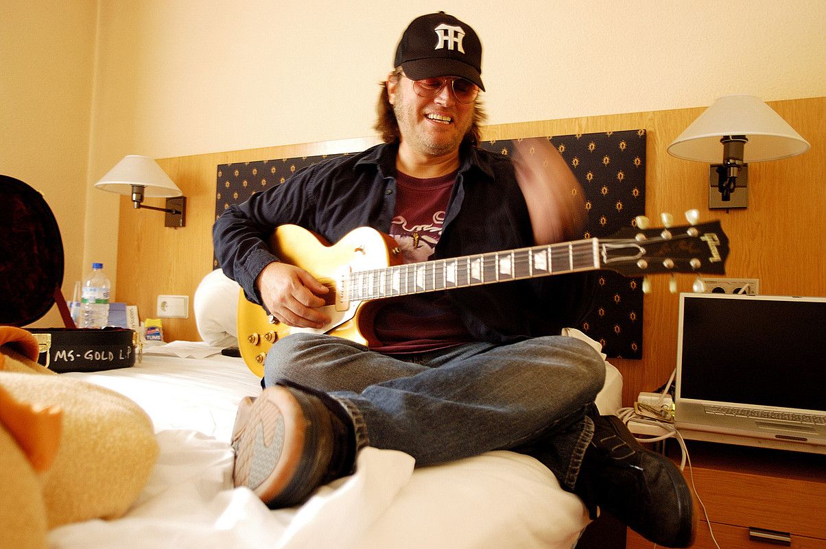Matthew Sweet, artxiboko irudi batean. BERRIA. Matthew Sweet, artxiboko irudi batean. BERRIA.