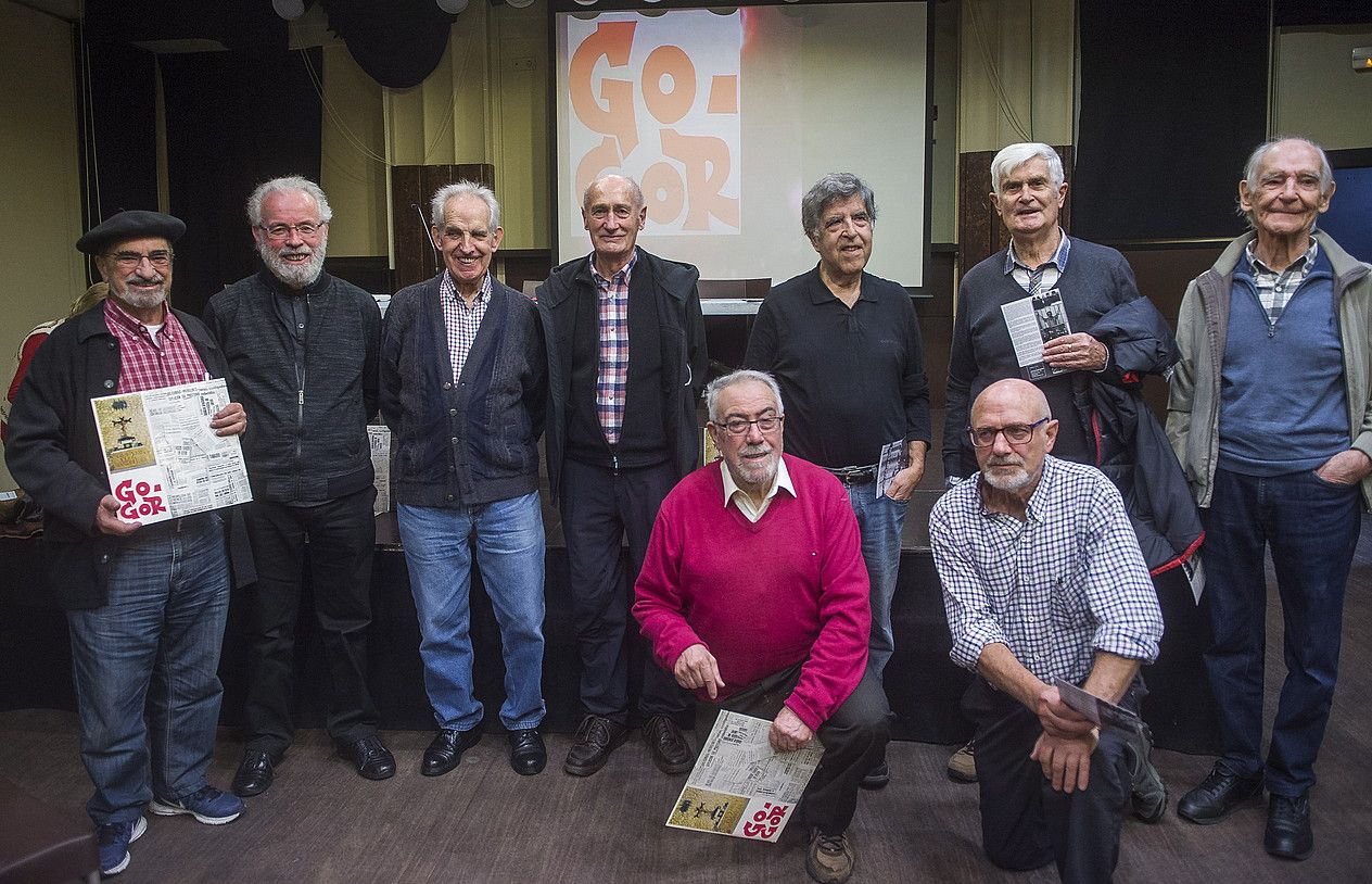 Josu Naberan, Alberto Gabikagogeaskoa eta Jon Etxabe, Zamoran. BERRIA.