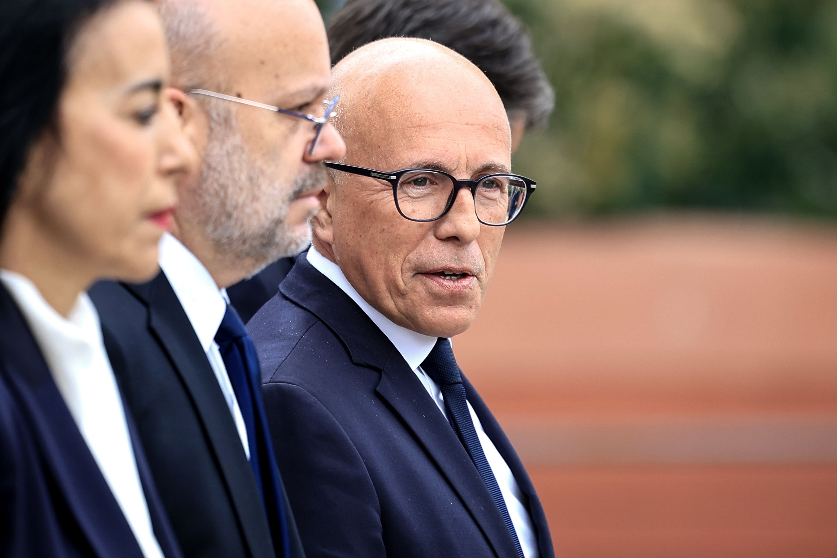 Eric Ciotti, LR Errepublikanoak alderdiko burua, artxiboko argazki batean. VALERY HACHE /EFE