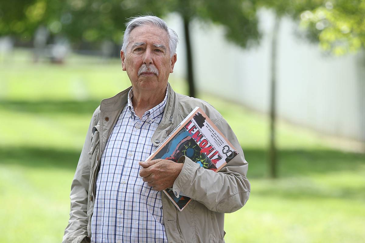 Jose Allende Nuklearrik Gabeko Euskal Kostaldearen Defentsarako Batzordeko koordinatzailea izandakoa. OSKAR MATXIN EDESA / FOKU