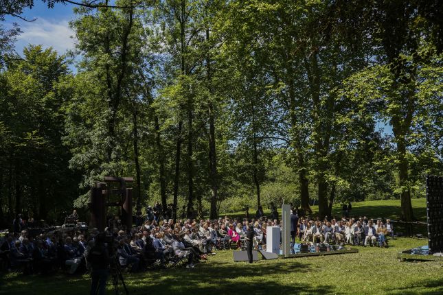 (ID_13976399) (Jon Urbe/@FOKU) 2024-06-13, Hernani. Aldundiak hurrengo urteetarako plan estrategikoa aurkeztu du Txillida Lekun, Ei...