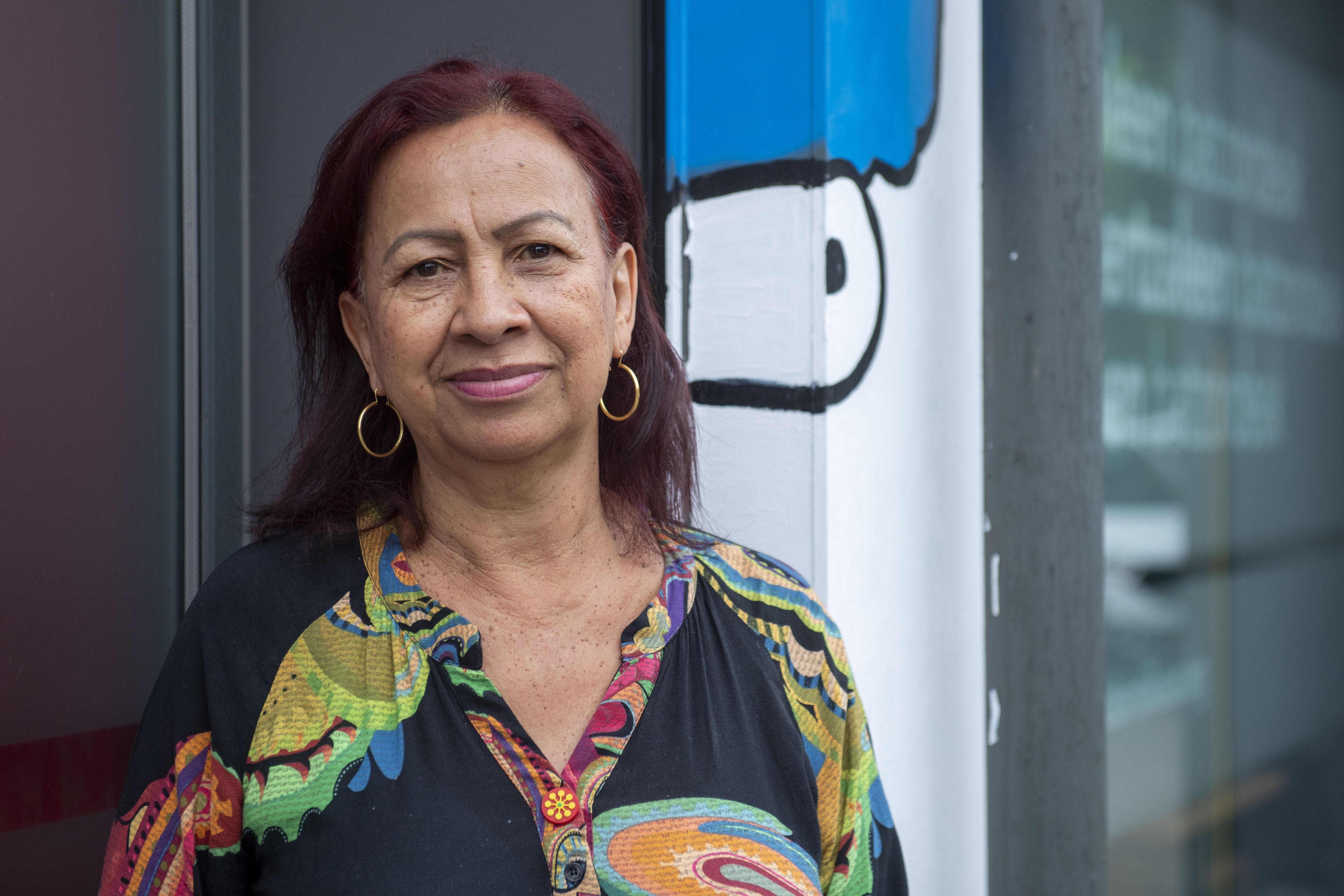 Rosalba Gomez Vasquez, Iruñean. IDOIA ZABALETA / FOKU