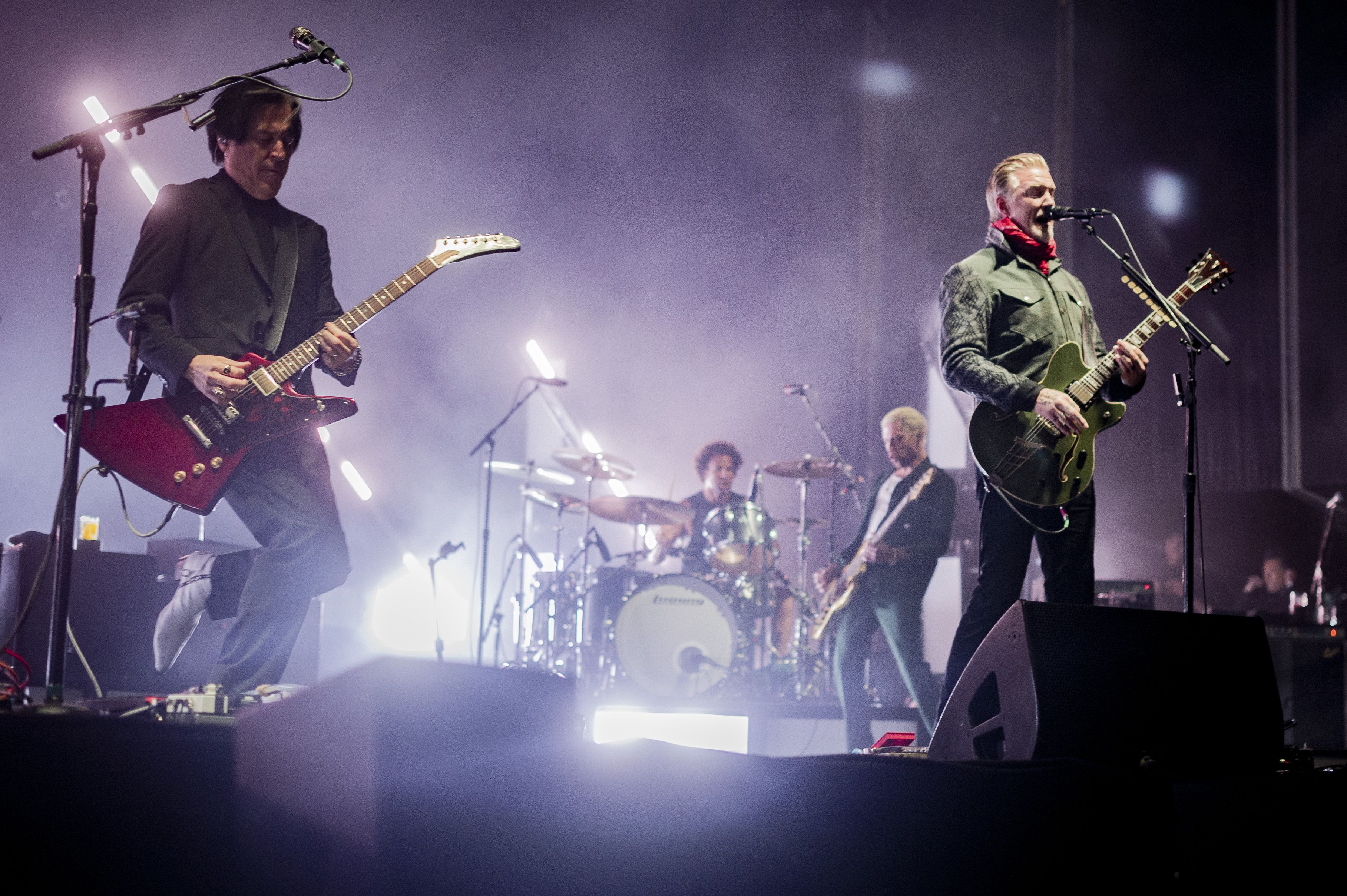 Queens of the Stone Age taldearen kontzertua, atzo, Mendizabalan. JAIZKI FONTANEDA / FOKU