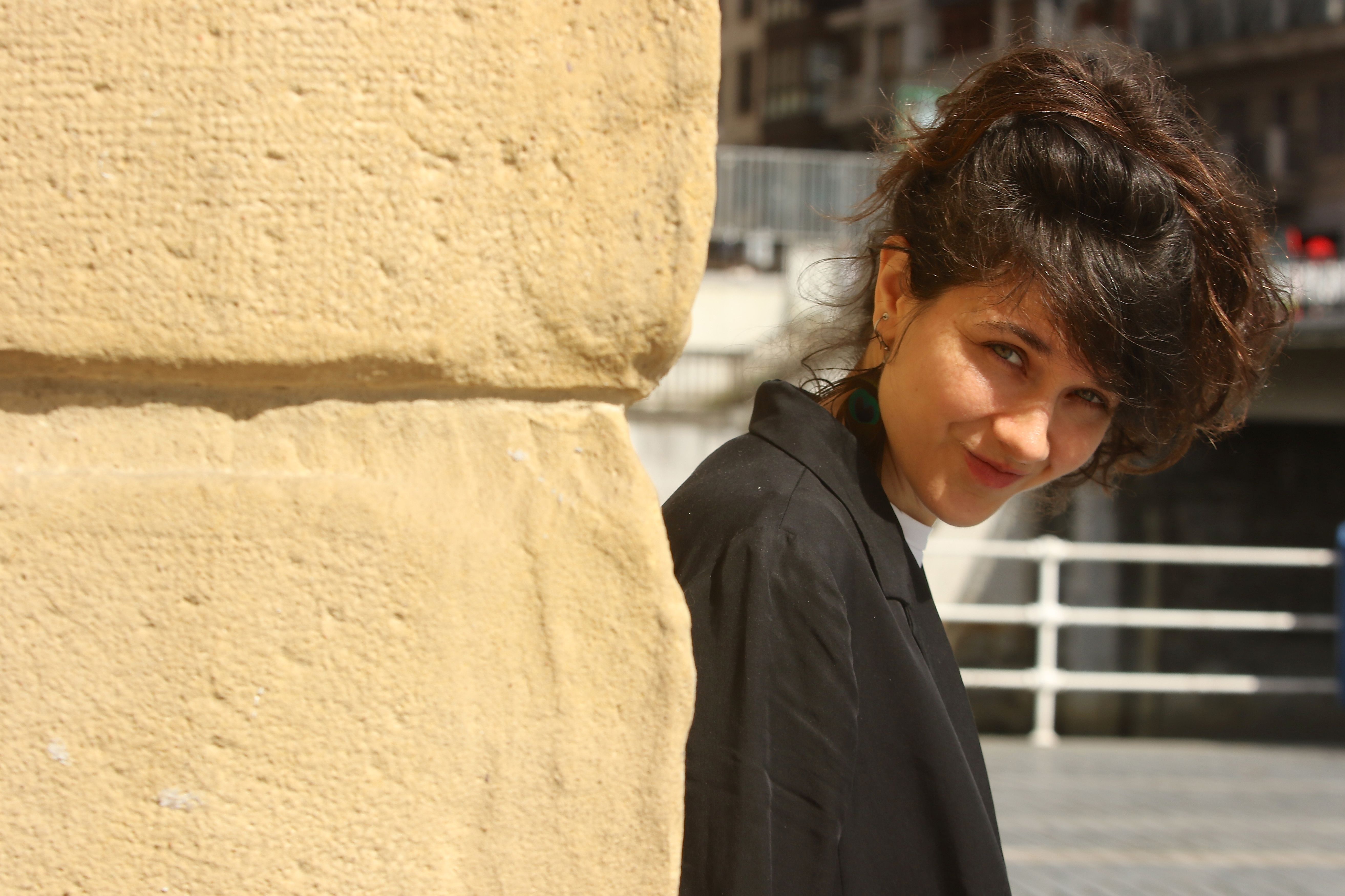Clarisa Navas zinemagile argentinarra, Bilbon. OSKAR MATXIN EDESA / FOKU