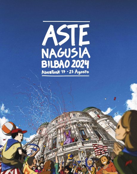 (ID_17194824248675) (/Mario Larrinaga Mochal) 2024ko Bilboko Aste Nagusiko kartel irabazlea