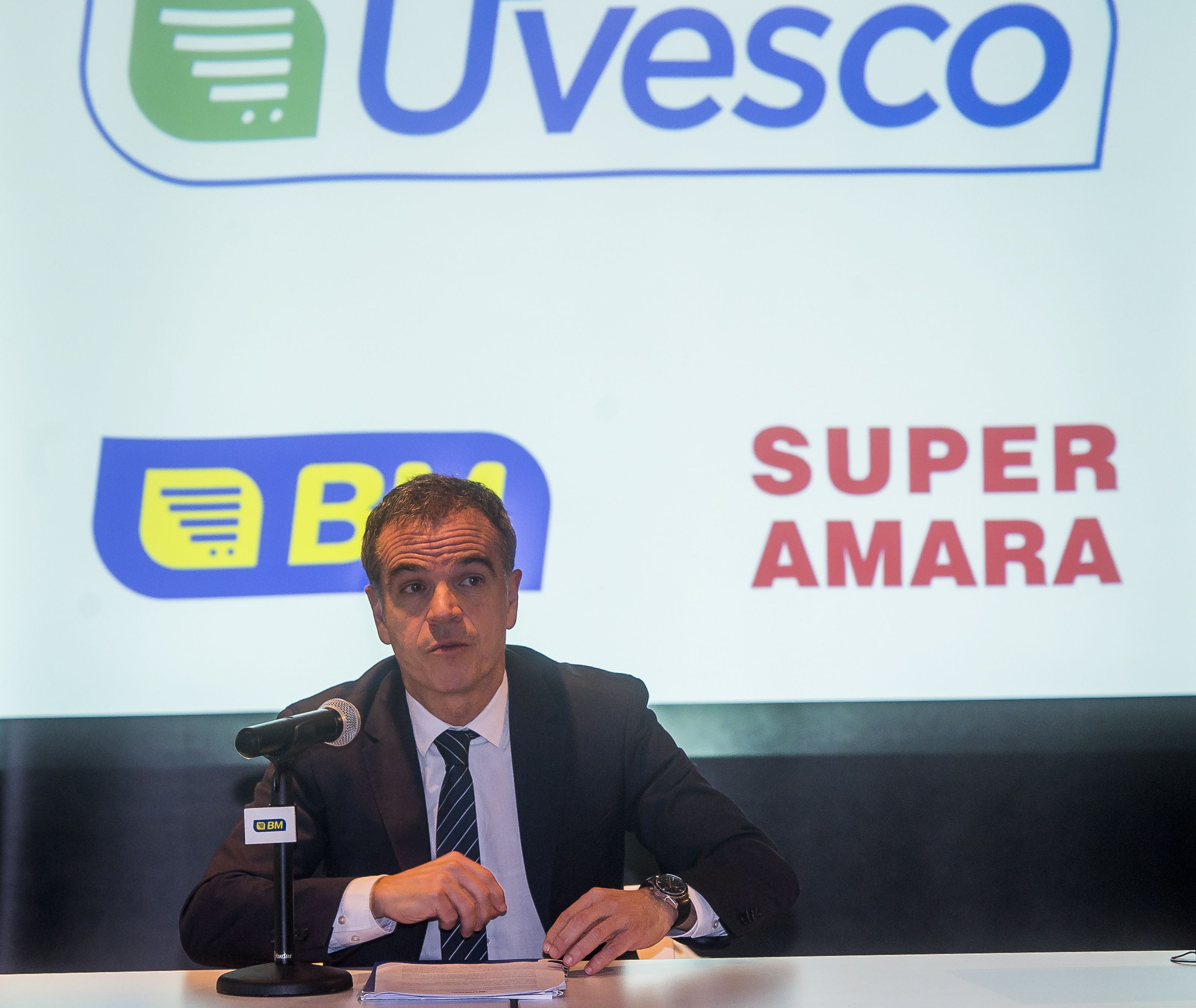 Jose Ramon Fernandez de Barrena, Uvescoko presidentea. LUIS JAUREGIALTZO / FOKU