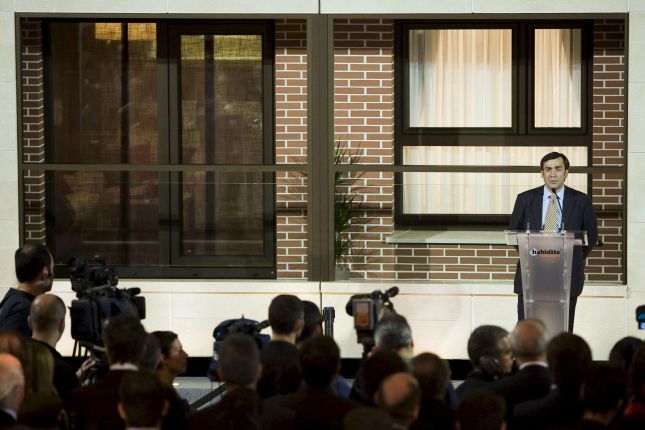 Jabyer Fernandez eraikuntzako enpresaburua 2008ko irudi batean. Bera da Euskal Herriko zordunik handiena. MIGUEL TOÑA / EFE