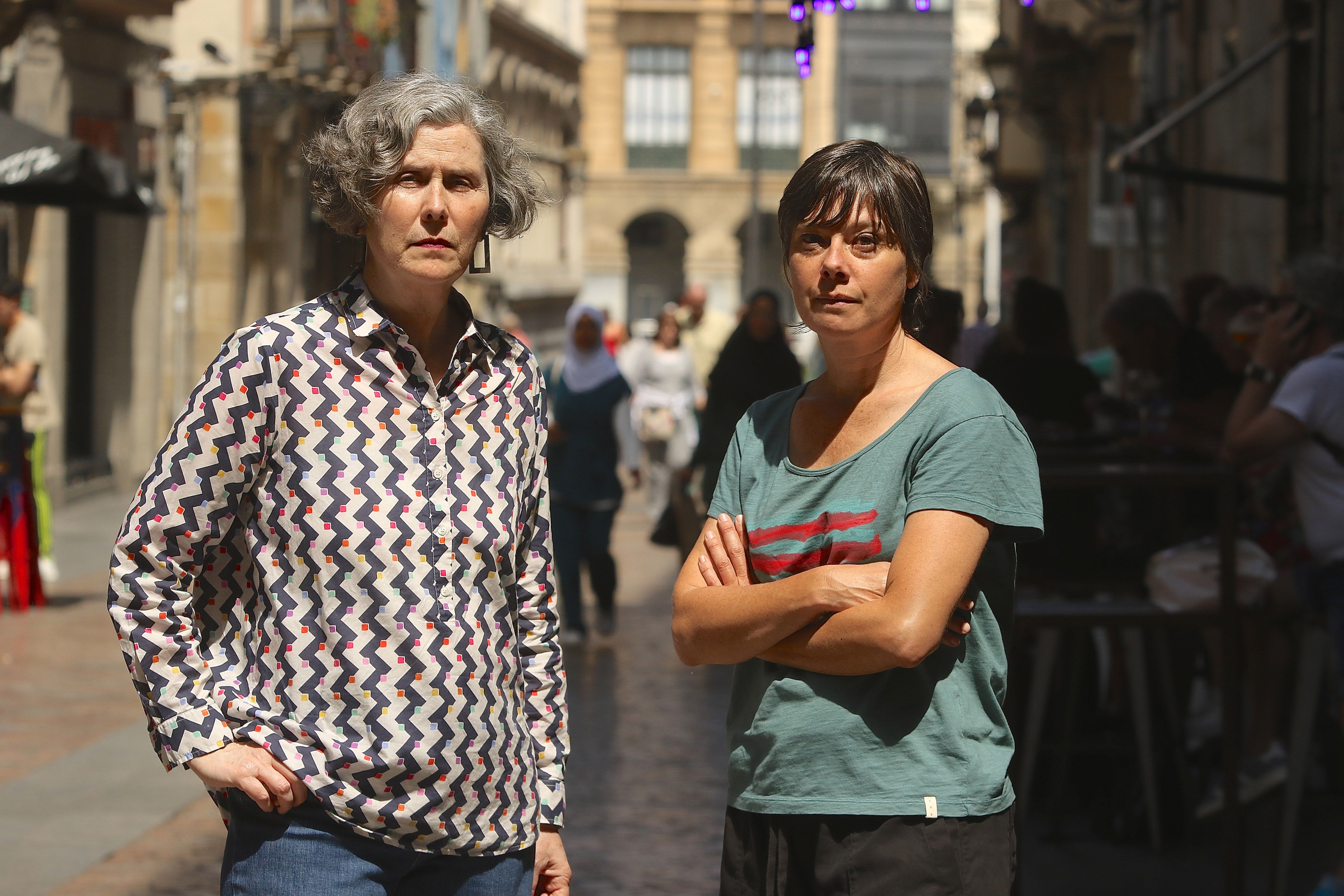 Mari Luz Esteban eta Amaia Perez Orozco, Bilbon. OSKAR MATXIN EDESA / FOKU